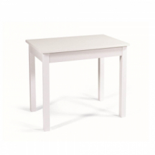 Tavolo allungabile Firenze 90x60 bianco frassinato