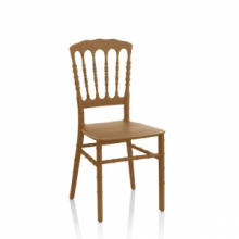 Sedia Glinda in polipropilene oro