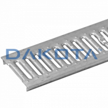 1 pz. Griglia in Acciaio Inox Copribordo 130 Misure   150 x 1.000mm  