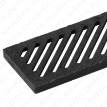 1 pz. Griglia in Ghisa Antitacco B125 130 Misure   130 x 500mm  