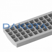 1 pz. Griglia Extra Strong Grigia 200 Misure   200 x 500mm  