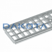 1 pz. Griglia in Acciaio Zincato C250 33x33 200 Misure   200 x 1.000mm  