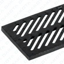 1 pz. Griglia in Ghisa Antitacco C250 200 Misure   200 x 500mm  