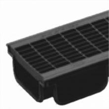 1 pz. Pegasus Plus One S con Griglia - Nera Misure   100 x 35 x 1.000mm  