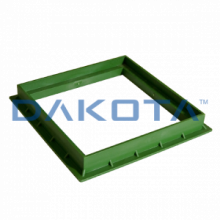 1 pz.Telaio verde per coperchio/griglia Misure   400 x 400mm  