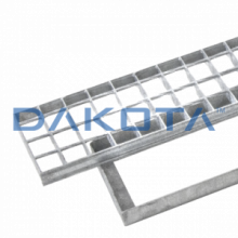 12 pz.Griglia Zincata con Telaio Misure   1.000 x 250mm  