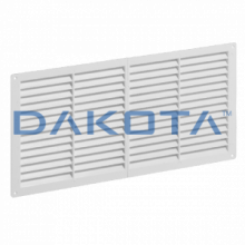 25 pz.Griglia Fissa in Plastica Misure   630 x 220mm  