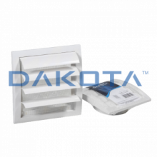 Griglia Appoggio con Serranda GravitÃ  in ABS - 1 pz. Misure   150 x 150mm  