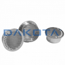 Griglia Fissa Tonda Alluminio - 1 pz. Misure   imbocco 150mm  