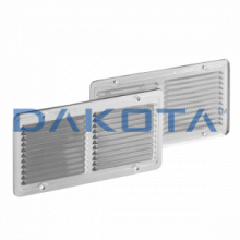 Griglia Fissa Quadrata Alluminio - 1 pz. Misure   150 x 150mm  