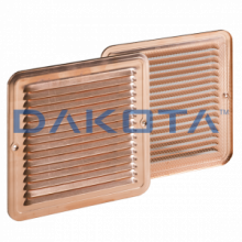 Griglia Fissa Rettangolare Rame - 1 pz. Misure   280 x 150mm  