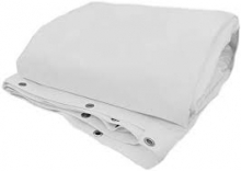 TELONE DI COPERTURA IMPERMEABILE BIANCO IN POLIETILENE ITALFROM C/OCCHIOLI MT 2X3