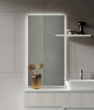 Specchiera Led Con Accensione Touch Reversibile 60x90x2cm