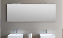 Specchiera Con Telaio In Ritiro Reversibile Disponibile in diverse misure