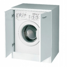 Mobile Coprilavatrice o  Asciugatrice Due Ante Da Interno Colore Bianco