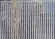 Pannello Modulare Frangisole Verticale Zincato a Caldo Maglia mm 46X132 Lunghezza mm1642