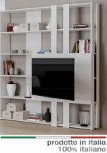 Mobile libreria e Porta TV cm 178X36X204 H Kato M